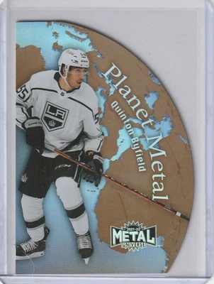 QUINTON BYFIELD Kings 2021/22 Metal Universe Gold Planet Metal Die-Cut Insert - Image 1 of 2