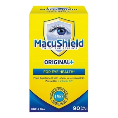 2 Pack MacuShield Original Plus 90 Capsule Eye Supplement Vitamin