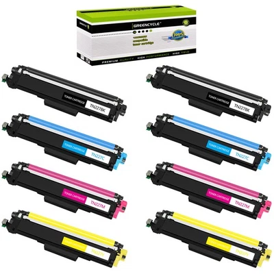 Set of 8PK Color TN227 Toner Fit for Brother HL-L3230CDW HL-L3270CDW HL-L3290CDW - Image 1 of 4