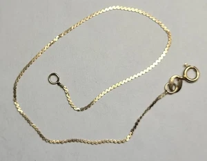 14k Gold Bracelet .7 Grams 7.5" Wearable SCC - Picture 1 of 4