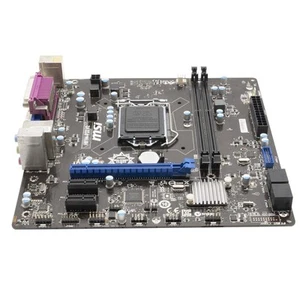 Placa Base Matx Micro ATX MSI H81m-p33 V2 LGA 1150 Lga1150 Nácar Renovado - Imagen 1 de 6