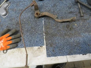 suzuki ts50er rear brake pedal and rod - Picture 1 of 4