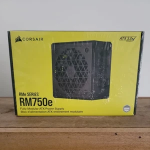New Corsair RMe SERIES Fully Modular ATX Power Supply RM750e - Zdjęcie 1 z 1