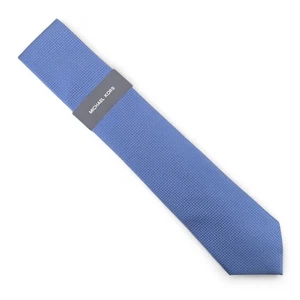 Michael Kors Men's Dorset Mini-Pattern Tie Necktie Classic 3" Silk Blend Blue - Foto 1 di 4