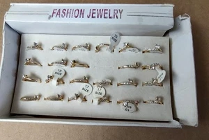 Modeschmuck Ringe 23 Stück - Bild 1 von 4