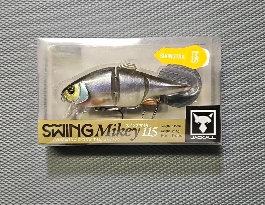 Modelo Jackall Swing Mikey 115 Series Swimbait/Glidebait-Swing Tail💯 Foto 1 de 1