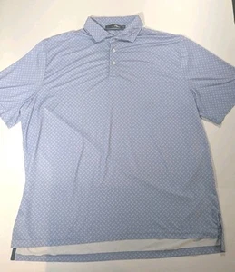 RLX Ralph Lauren Polo Shirt Mens Extra Large All Over Print Paisley Golf - Picture 1 of 7
