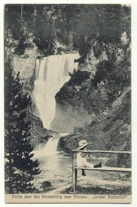 Grober Stuibenfall Waterfall Austria 1920s Postcard - Picture 1 of 2