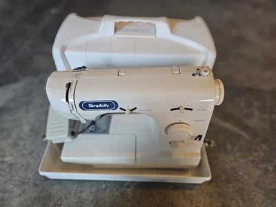 Simplicity SL-415 sewing machine-working great w/foot pedal - Image 1 of 4