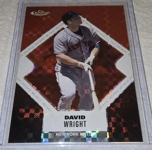 2006 Topps Finest - David Wright XFractor rifrattore /250 metri - Foto 1 di 7