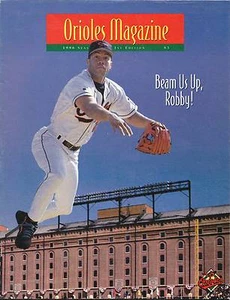 Programa de béisbol Indians Twins & Red Sox at Baltimore Orioles 1996 - primera edición - Imagen 1 de 1