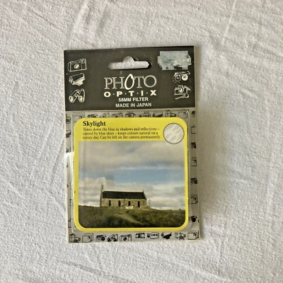 Photography SKYLIGHT Lens Filter 58mm, Kood/Photo Optix, NOS, Effects, DSLR - Image 1 of 3