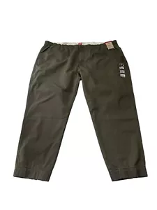 Levi's XX Chino Jogger Pants Men's 3XL Green Twill Drawstring Stretch NWT - Picture 1 of 12