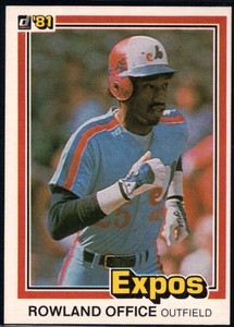 1981 Donruss #213 Rowland Office NM-MT Expos