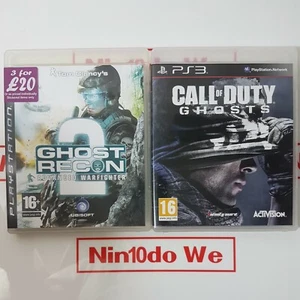 Ghost Recon 2 Advanced Warfighter + Call of Duty Ghosts (PS3) 2 Spiele Bundle - Bild 1 von 4