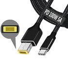 Square Tip Cable Type-C Power Cord PD Charger For Lenovo Yoga 2 Pro 13 Thinkpad
