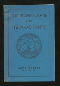 The Planet Mar & Its Inhabitants Eros Urides 1956 James Scott Marshall - Picture 1 of 4