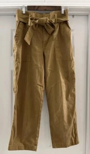 Cabi Women’s Paper Bag Khaki Discovery Pants Size 6 Style 5693 - Picture 1 of 16