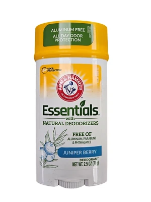Arm & Hammer Essentials Deodorant JUNIPER BERRY No Aluminum 2.5 oz - Image 1 of 2