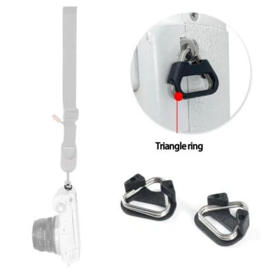 Camera Strap Triangle Split Adapter+Cap For Fuji Lecia NEW Nikon Hot Z1 - Image 1 of 4