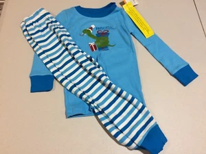NWT Gymboree Christmas Boy Gymmies Presents Snake Pajama Set Many Sizes - Picture 1 of 1