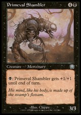 Magic the Gathering MTG Primeval Shambler (152) Mercadian Masques   LP