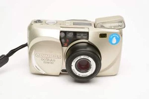 Olympus Stylus zoom 140 DLX date back 35mm Point&Shoot, tested, good! - Picture 1 of 12