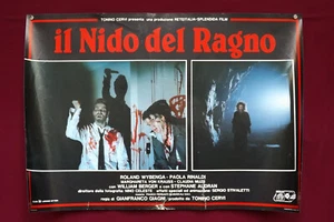 Il nido del ragno fotobusta poster affiche HORROR  Giagni 1988 Paola Rinaldi ITA - Foto 1 di 1