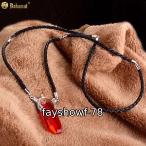 Collana rossa Devil May Cry Dante ciondolo blu virgilio ornamento cosplay oggetto di scena regalo - Foto 1 di 8