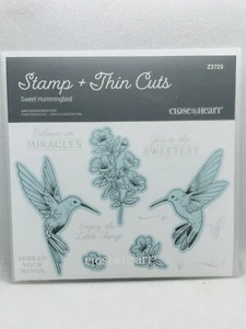 Close To My Heart CTMH Z3725 Sweet Hummingbird Stamp & Thin Cut K - Picture 1 of 1