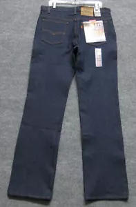 NEW VINTAGE LEVI'S 517 ORANGE TAB TRADITIONAL FIT BOOT CUT DENIM JEANS USA 36x34 - Picture 1 of 10