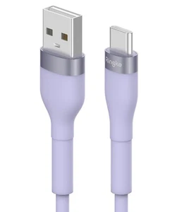 Ringke [Fast Charging Pastel Cable] USB-A to USB-C Fast Charger Data Transfer - Picture 1 of 67