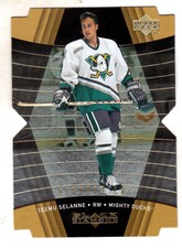 1999-00 UPPER DECK BLACK DIAMOND #2 TEEMU SELANNE DIAMOND CUT