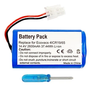 Batería Ecovacs Deebot CR120 CR130 CEN546 CEN550 CEN640 CEN646 CEN660 4ICR19/65 - Imagen 1 de 6