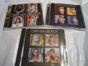 ORPHAN BLACK Soundtrack CD Lot(3), Score, Soundtrack, DNA Sampler (Label=Varese) - Foto 1 di 20