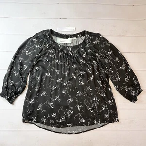 Nuovo con etichette - Pale Sky - Top donna Crespi stampato scollo a scoop - Taglia Large - Foto 1 di 8