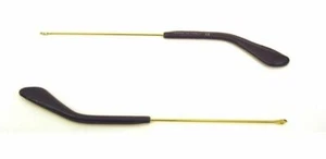 Varillas De Repuesto RAY BAN 3477 Oro/Terminales De Cuero Marrón Oscuro - Imagen 1 de 1