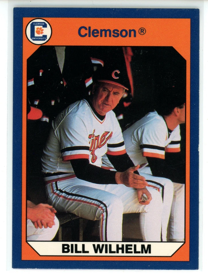 1990-91 Clemson Collegiate Collection #106 Bill Wilhelm - Image 1 of 1