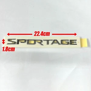 Genuine 863103W000 Rear Trunk SPORTAGE Emblem 1p (Fits: 2011 2015 Kia Sportage) - Picture 1 of 5