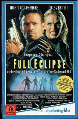 (FSK 18) VHS Videokassette - Full Eclipse - Mario Van Peebles - Große Hartbox - Bild 1 von 4