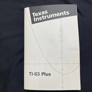 Texas Instrument - Ti-83 Plus - graphischer Taschenrechner Handbuch - TI 83 mit Kabeln - Bild 1 von 2