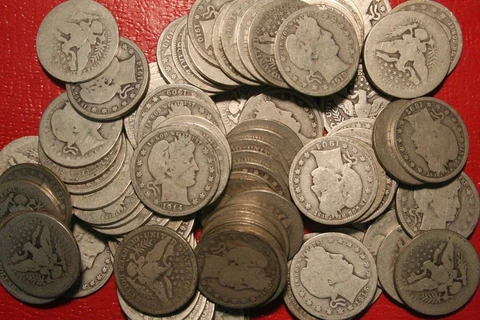 Barber Quarters ,90% Silver Coin Lot  , Circulated, Choose How Many! Cover
