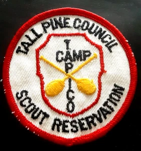 BSA Tall Pine Council Camp TAPICO Scout Reservation Boy Scouts of America Patch - Picture 1 of 7