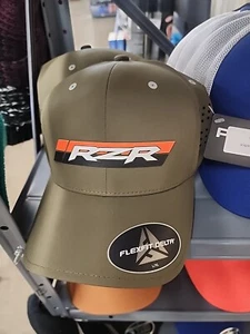 Polaris M RZR Patch Cypress FlexFit Cap L/XL - Picture 1 of 1