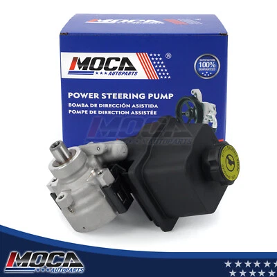 Power Steering Pump for Chevrolet Trailblazer Buick Oldsmobile GMC Envoy Saab - Image 1 of 4