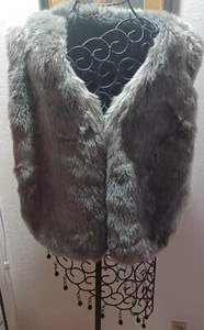 Code** Faux Fur Vest Size XL - Picture 1 of 7