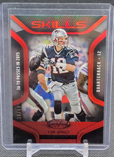 2016 Panini Certified Skills Red Foil Parallel Card #28 Tom Brady 30/99