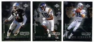 1998 Upper Deck Black Diamond Football Complete Set 1-120 Peyton Manning Rookie - Picture 1 of 3