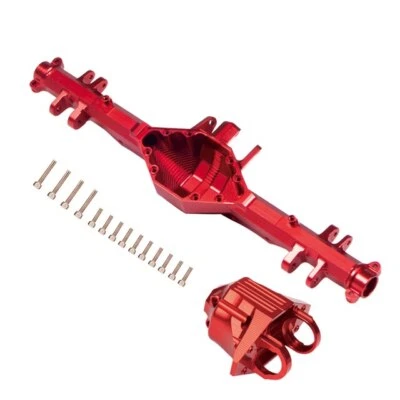 Carcasa de eje trasero de aleación portador diferencial de recorrido corto 1/7 para camión UDR RC Foto 1 de 4