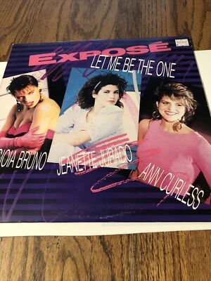 Expose, Let Me Be The One (LP Record SINGLE, 33rpm, 12", 1987) AD1-9618 Foto 1 de 2